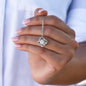 Bundle: Forever Love Necklace + Flower Bouquet - Jewelry - White Gold Finish