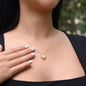 Bundle: Forever Love Necklace + Flower Bouquet - Jewelry - White Gold Finish