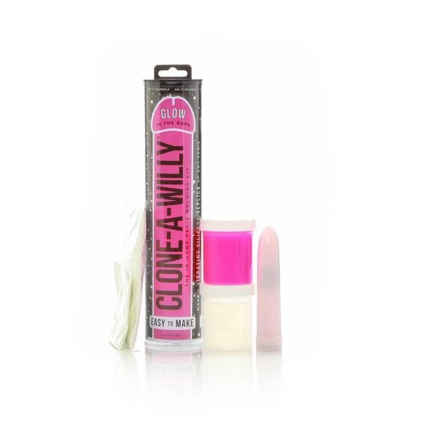 Clone A Willy Hot Pink Glow In The Dark – CoupleGifts.com