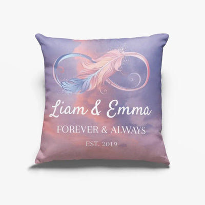 Custom Names Infinity Sky Pillow For Couples - Pillow - Pillow Case
