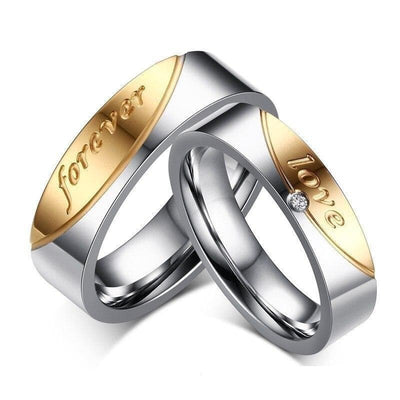 Forever Love Couple Promise Rings - Ring - Men