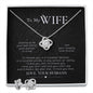 Love Knot Earring & Necklace Set - Jewelry - Two Tone Box