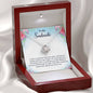 Love Knot Necklace with 14k White Gold Plating - Jewelry - 14K White Gold Finish