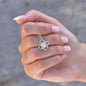 Love Knot Necklace with 14k White Gold Plating - Jewelry - 18K Yellow Gold Finish