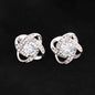 Love Knot Stud Earrings - Jewelry -