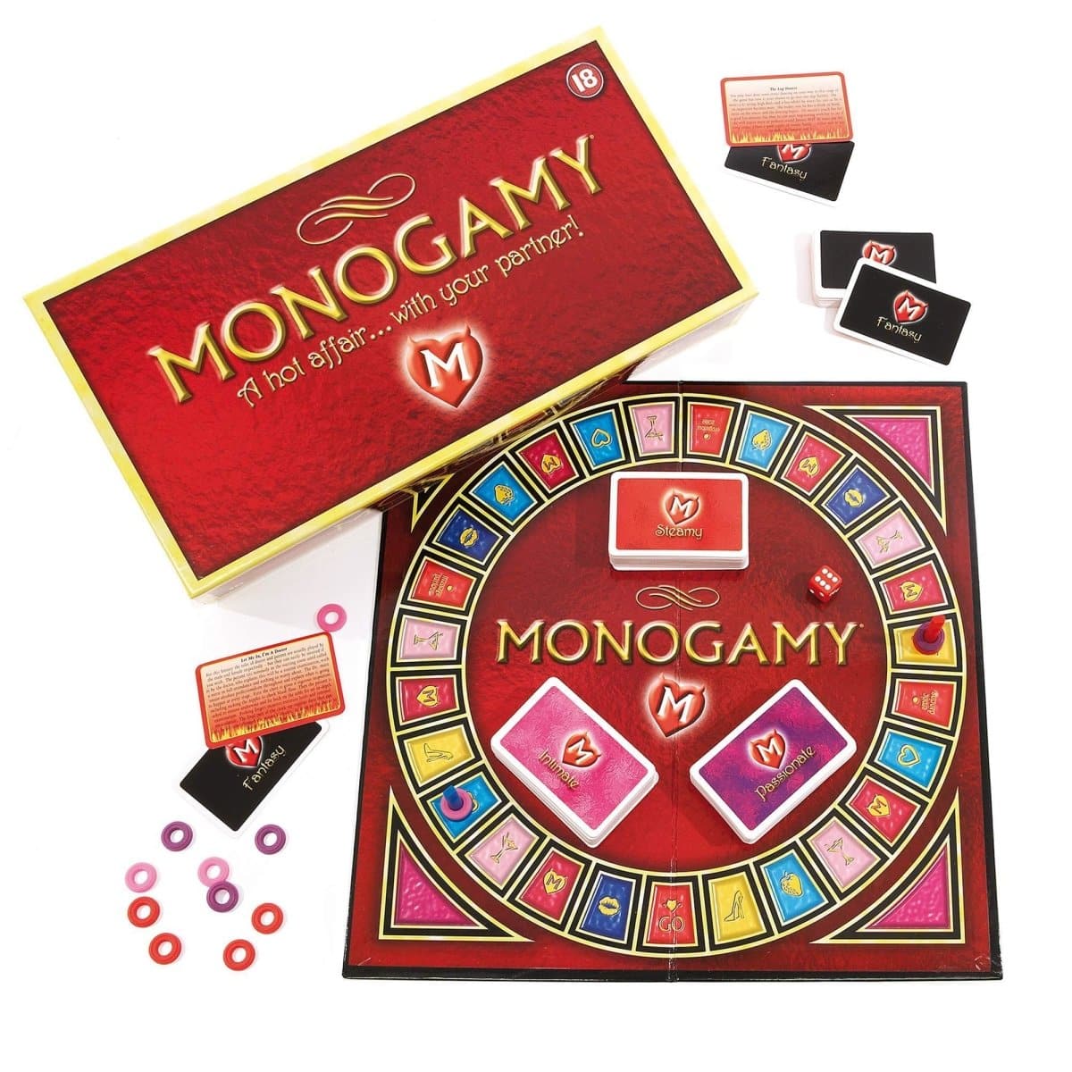 Monogamy A Hot Affair With Your Partner Adult Board Game 4478