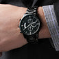 Personalized Chronograph Watch for Him with Custom Engraving - Jewelry -