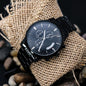 Personalized Chronograph Watch for Him with Custom Engraving - Jewelry -