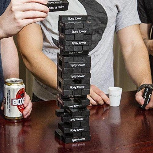 Tipsy Tower Drinking Game