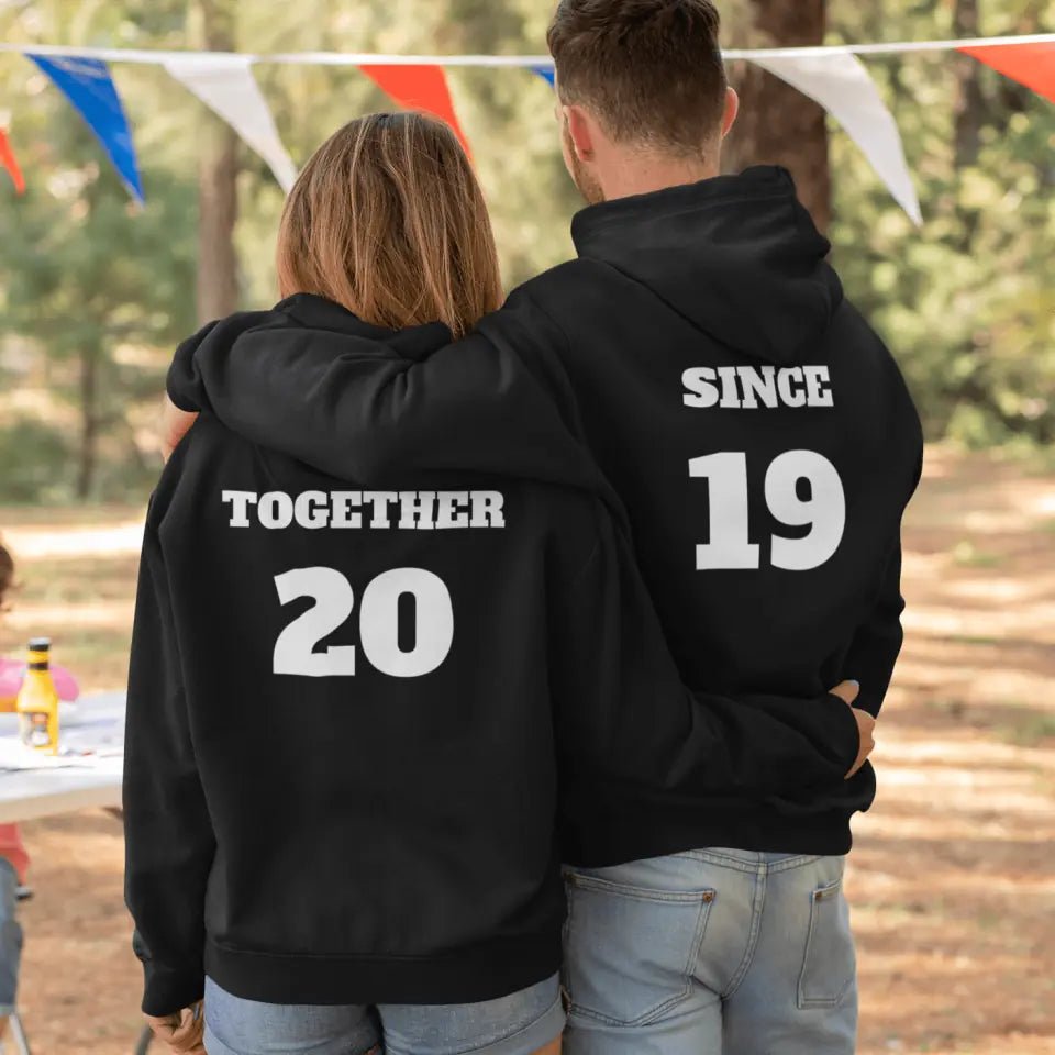 Couple hotsell Hooded Sweaters