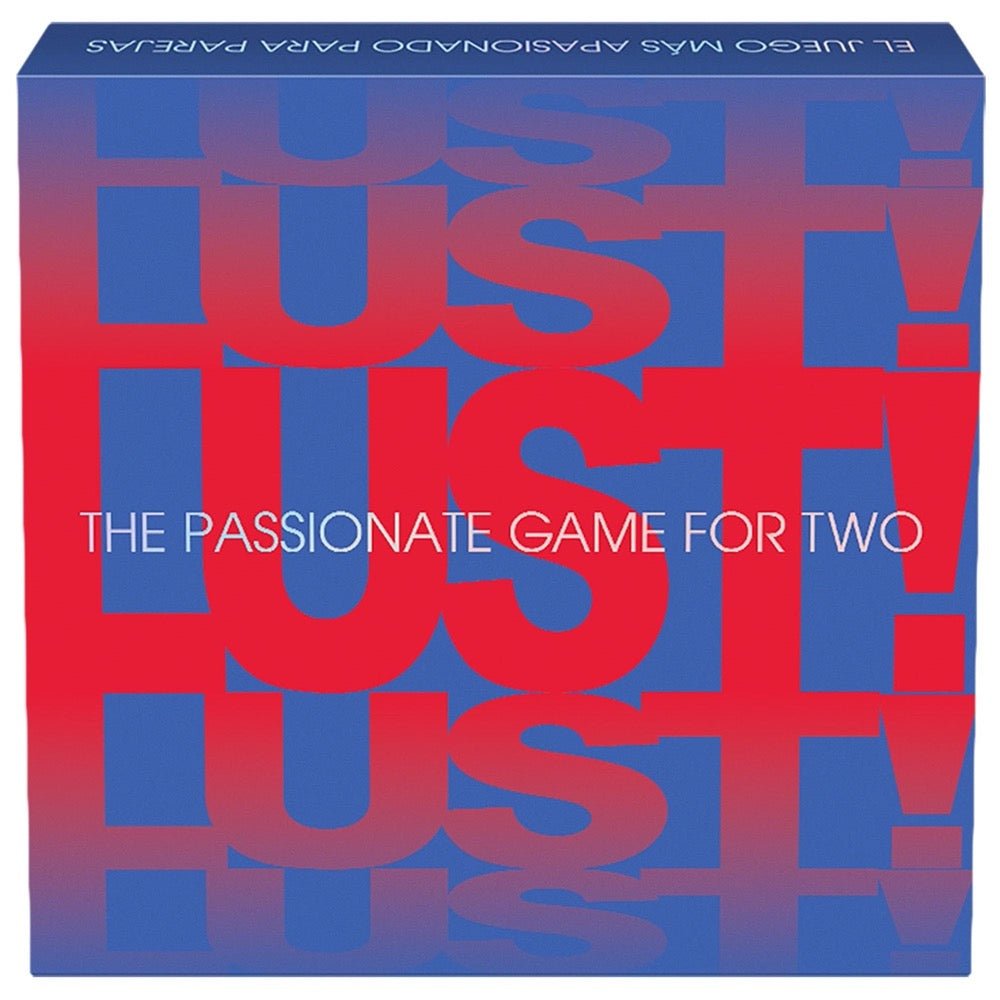 Lust! The Passionate Game for Two box by Kheper Games, an adult board game for couples