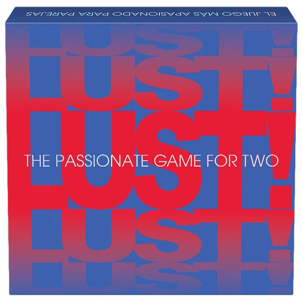 Lust! The Passionate Game for Two box by Kheper Games, an adult board game for couples