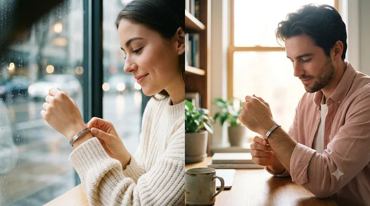 Illustration zu couple jewelry