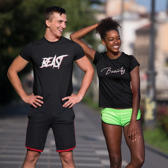 Beauty And Beast Matching T-Shirts - Shirts - S