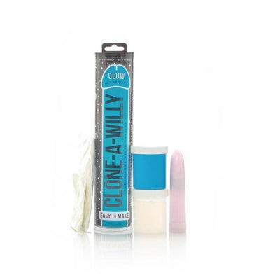 Clone-A-Willy Blue Glow In The Dark - Dildos -