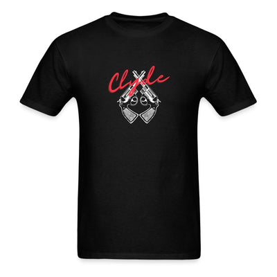 Clyde Black T-Shirt - Unisex Classic T-Shirt | Fruit of the Loom 3930 - S