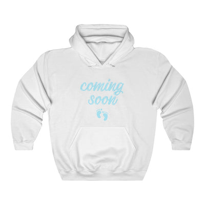 Coming Soon Boy Hoodie - Hoodie - White