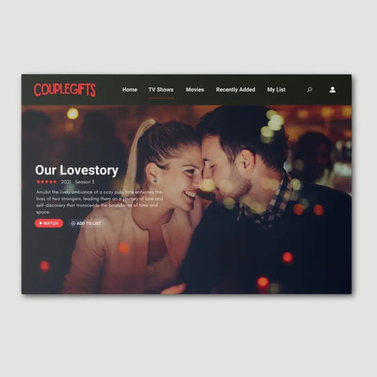 Customized Series Canvas For Couples - Canvas - Canvas - Horizontal