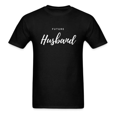 Future Husband Black T-Shirt - Unisex Classic T-Shirt | Fruit of the Loom 3930 - S