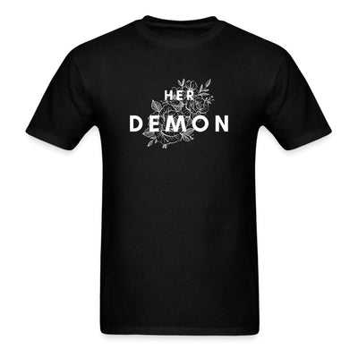 Her Demon Black T-Shirt - Unisex Classic T-Shirt | Fruit of the Loom 3930 - S