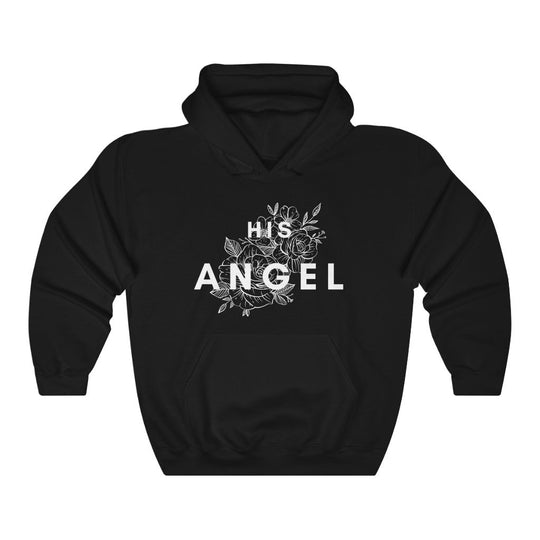 His Angel Hoodie - Hoodie - Black