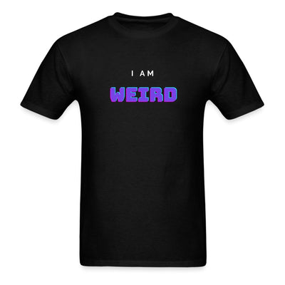 I Am Weird Purple T-Shirt - Unisex Classic T-Shirt | Fruit of the Loom 3930 - S