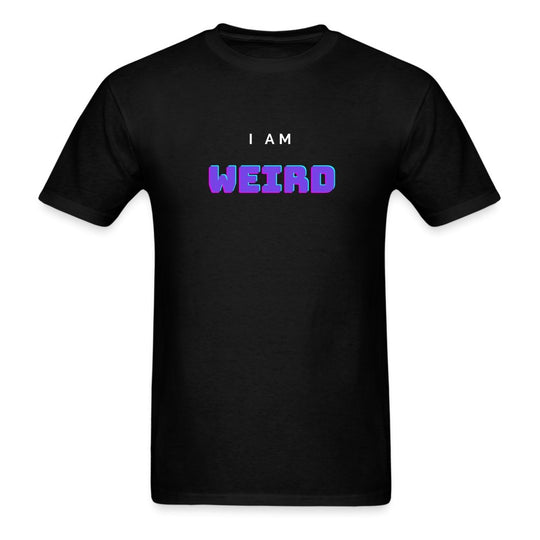 I Am Weird Purple T-Shirt - Unisex Classic T-Shirt | Fruit of the Loom 3930 - S