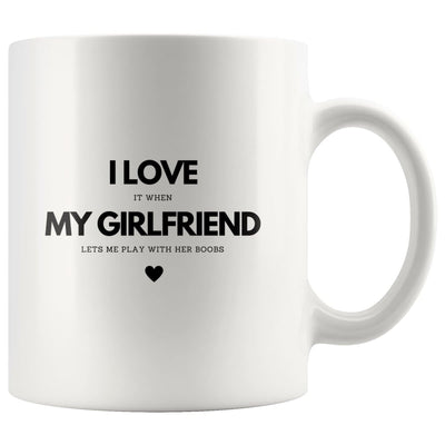 I Love My Girlfriend Couple Mug - Drinkware - I Love My Girlfriend Couple Mug