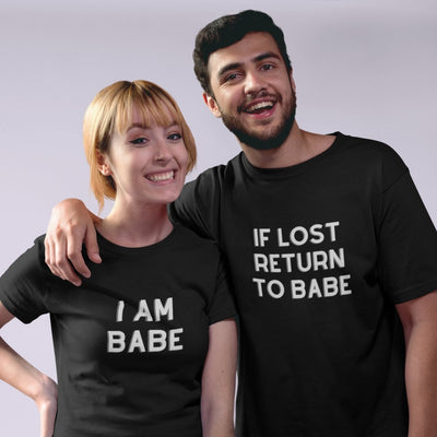 If Lost Matching Couple T-Shirts - Shirts - S