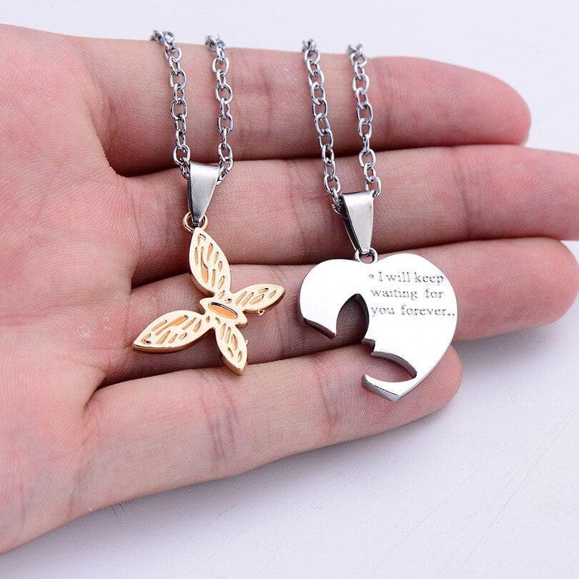 couple necklace for boyfriend and girlfriend