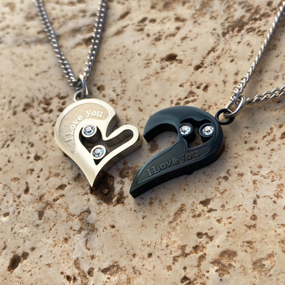 Epicamlv Balenciaga Precious Heart Necklace For Couples