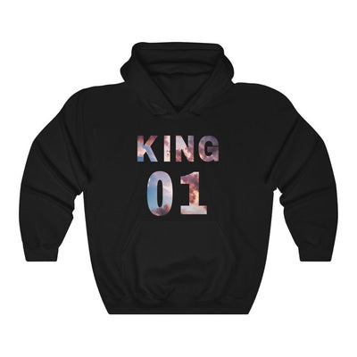 King 01 Hoodie - Hoodie - Black