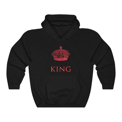 King Red Hoodie - Hoodie - Black