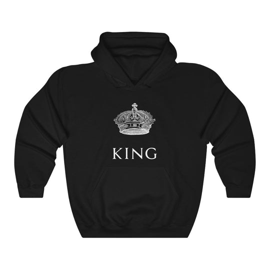 King White Hoodie - Hoodie - Black