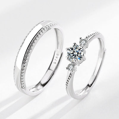 Love At First Sight Couple Promise Rings - Rings - Man