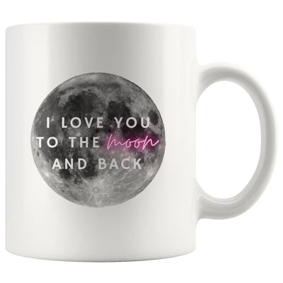 Love You To The Moon And Back Couple Mug - Drinkware - I Love You To The Moon And Back Couple Mug