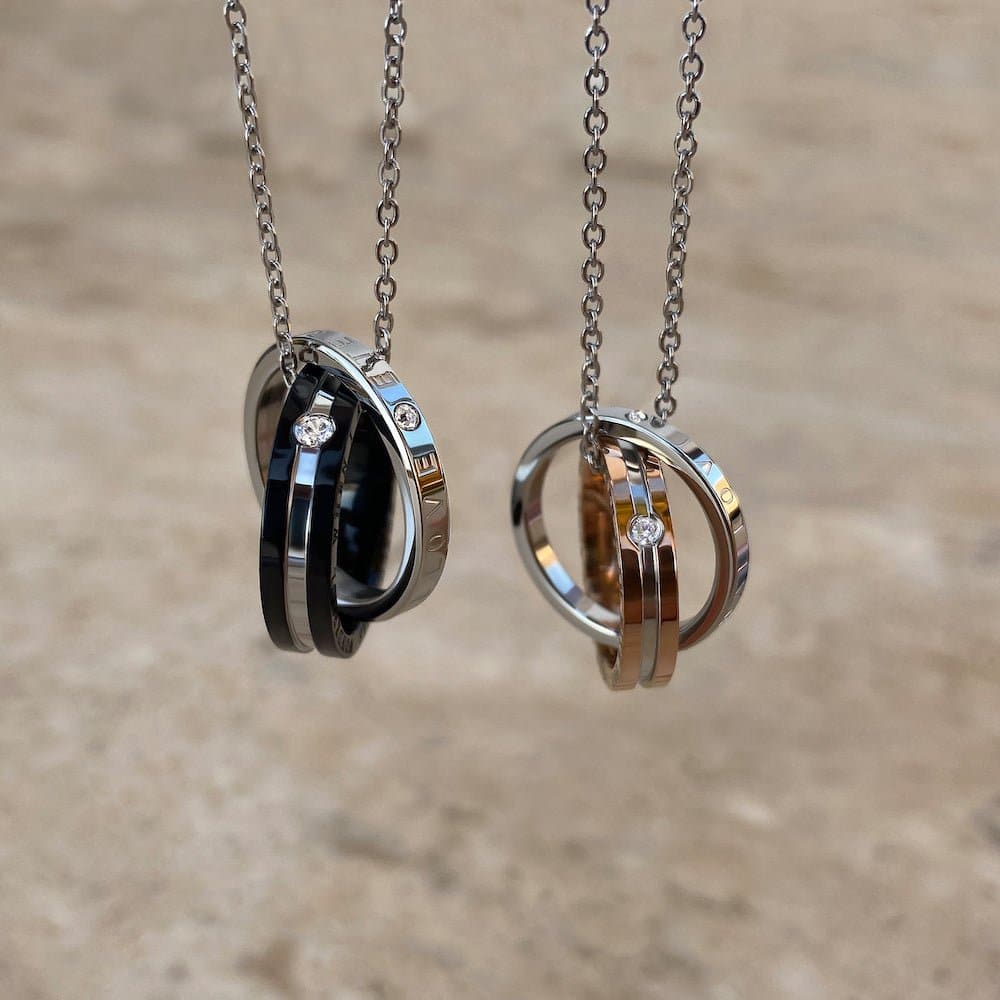 Matching Eternal Love Promise Rings with Necklaces –