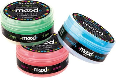 Mood Arousal Gels 3 Pack - Tingle, Warm, Intensify - Lubes & Lotions -