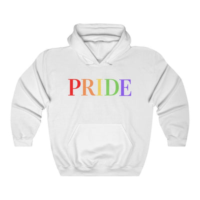 PRIDE - LGBTQ+ Hoodie - Hoodie - White