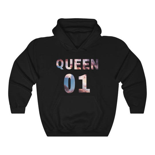 Queen 01 Hoodie - Hoodie - Black