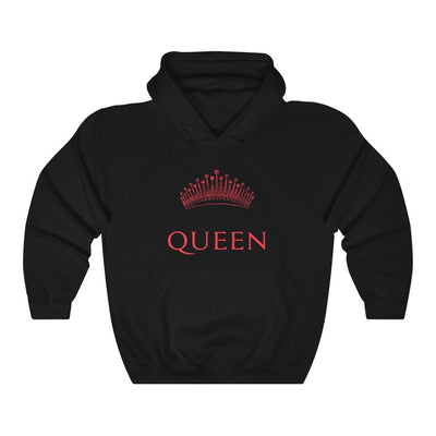 Queen Red Hoodie - Hoodie - Black