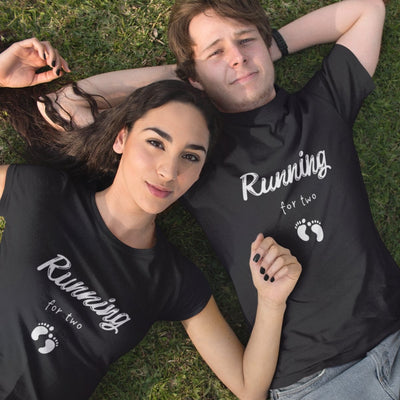 Running For Two Couple T-Shirts - Shirts - S