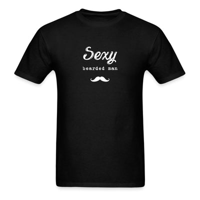 Sexy Bearded Man T-Shirt - Unisex Classic T-Shirt | Fruit of the Loom 3930 - S