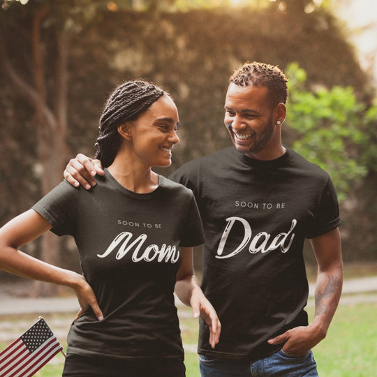 Soon To Be Mom / Dad Matching T-Shirts - Shirts - S
