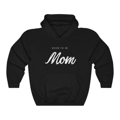 Soon To Be Mom Hoodie - Hoodie - Black