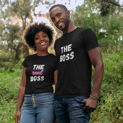 The Boss And The Real Boss Matching T-Shirts - Shirts - S