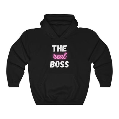 The Real Boss Hoodie - Hoodie - Black