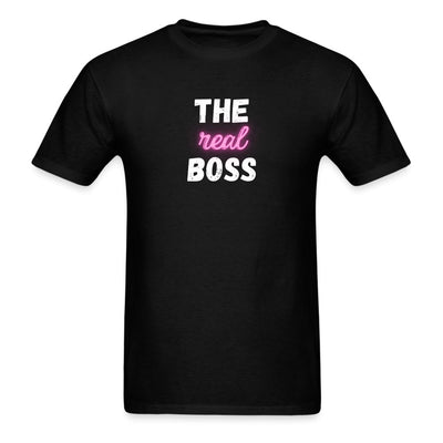 The Real Boss T-Shirt - Unisex Classic T-Shirt | Fruit of the Loom 3930 - S