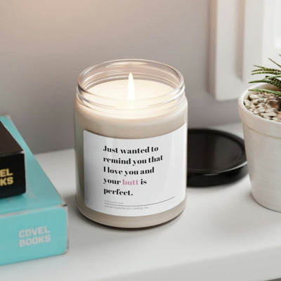 Your Butt Is Perfect Candle - Candle - White Sage + Lavender