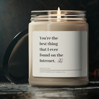 You're The Best Thing I Found On The Internet Candle - Candle - White Sage + Lavender